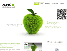 Tablet Screenshot of abcx.pl